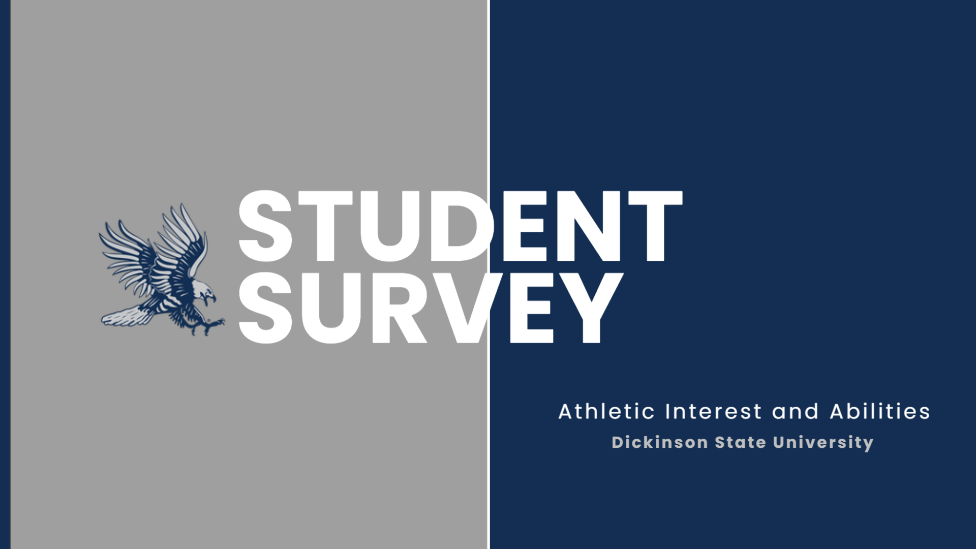 Student Athletic Interest and Abilities Survey now open!