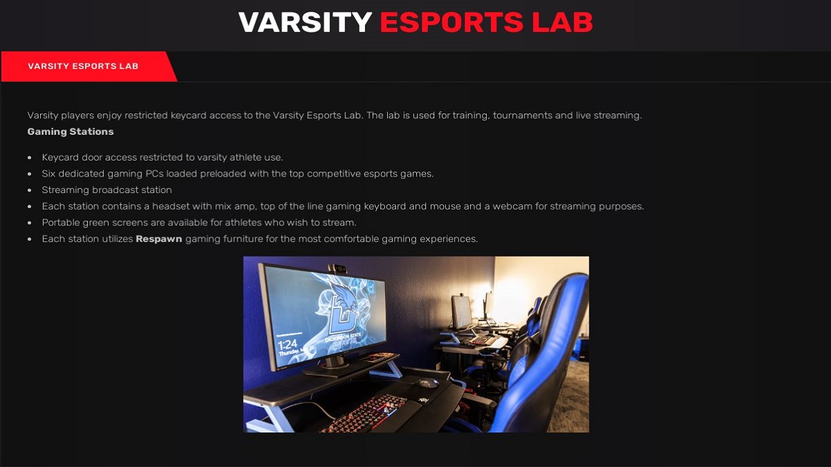 Varsity Esports Lab