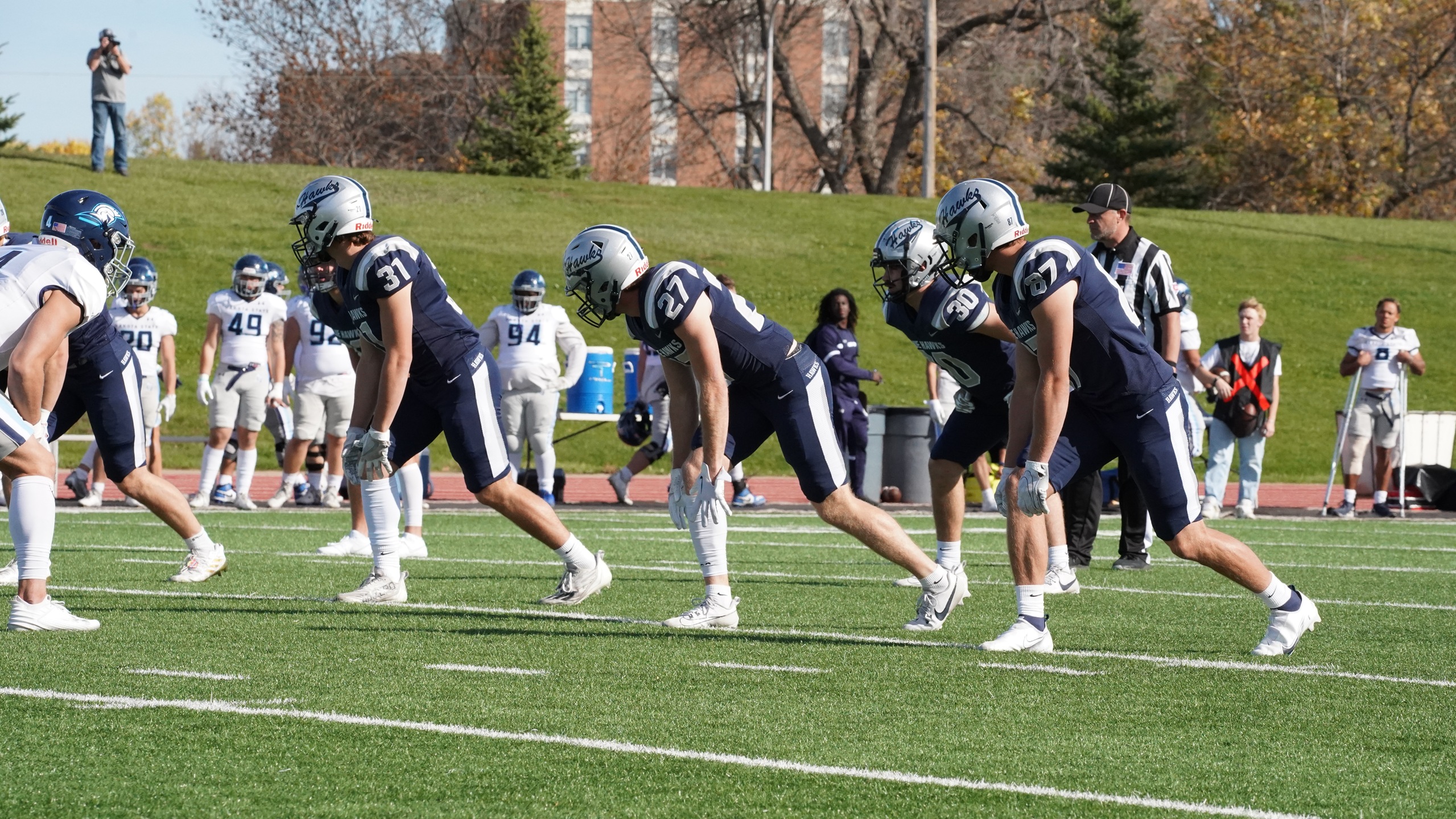 Running game carries Blue Hawks over Mayville State