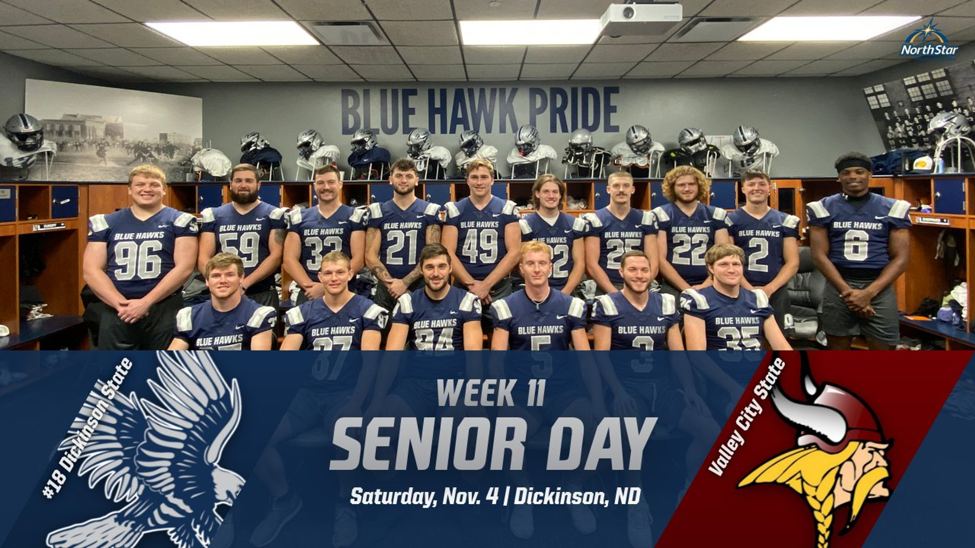 Blue Hawks look to clinch NSAA title on Senior Day