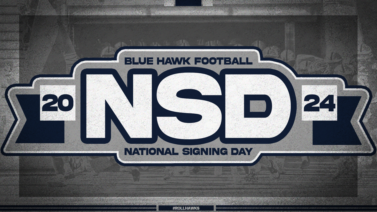 Blue Hawk football releases 2024 National Signing Day class