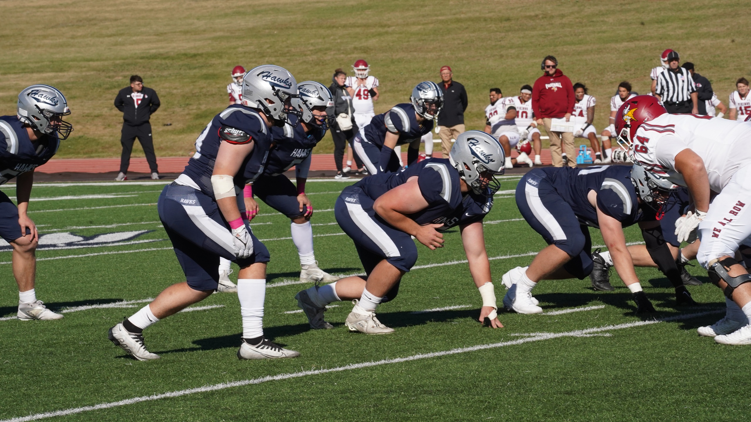 Blue Hawks dominate VCSU for 40th straight NSAA victory