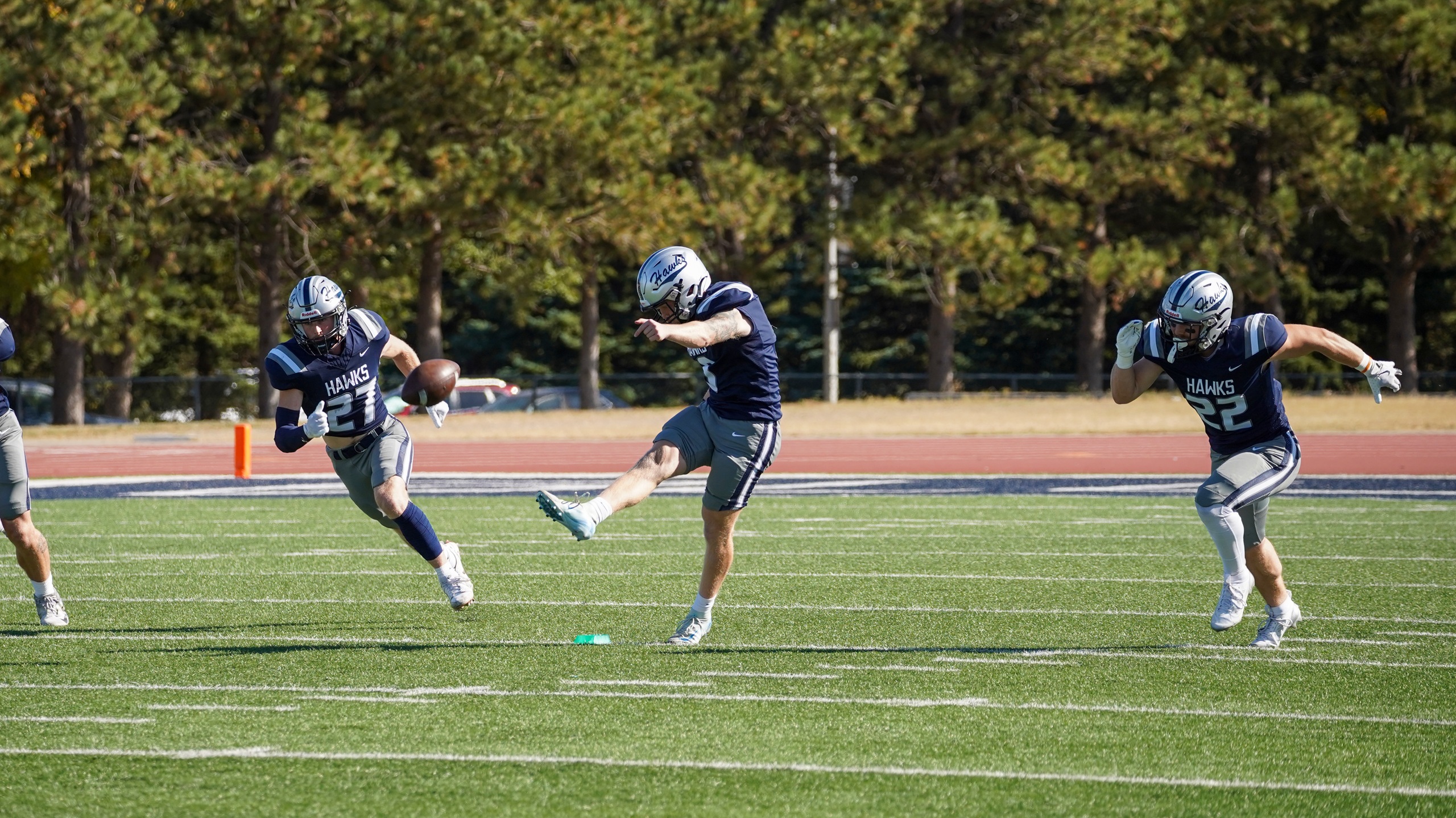 Blue Hawks look to defend home field as Kansas Wesleyan invades for FCS First Round