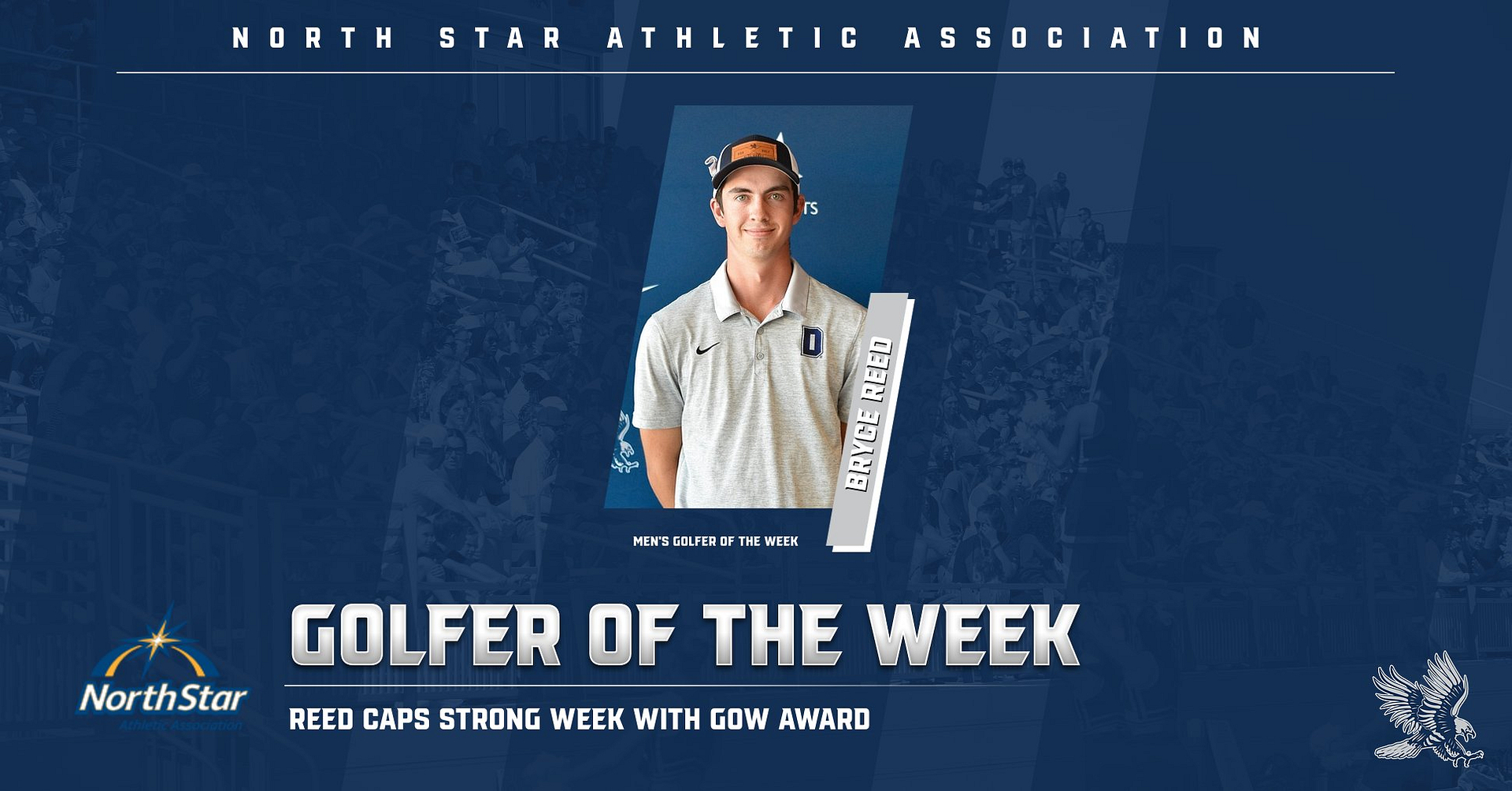 Reed captures his first Golfer of the Week award of the season