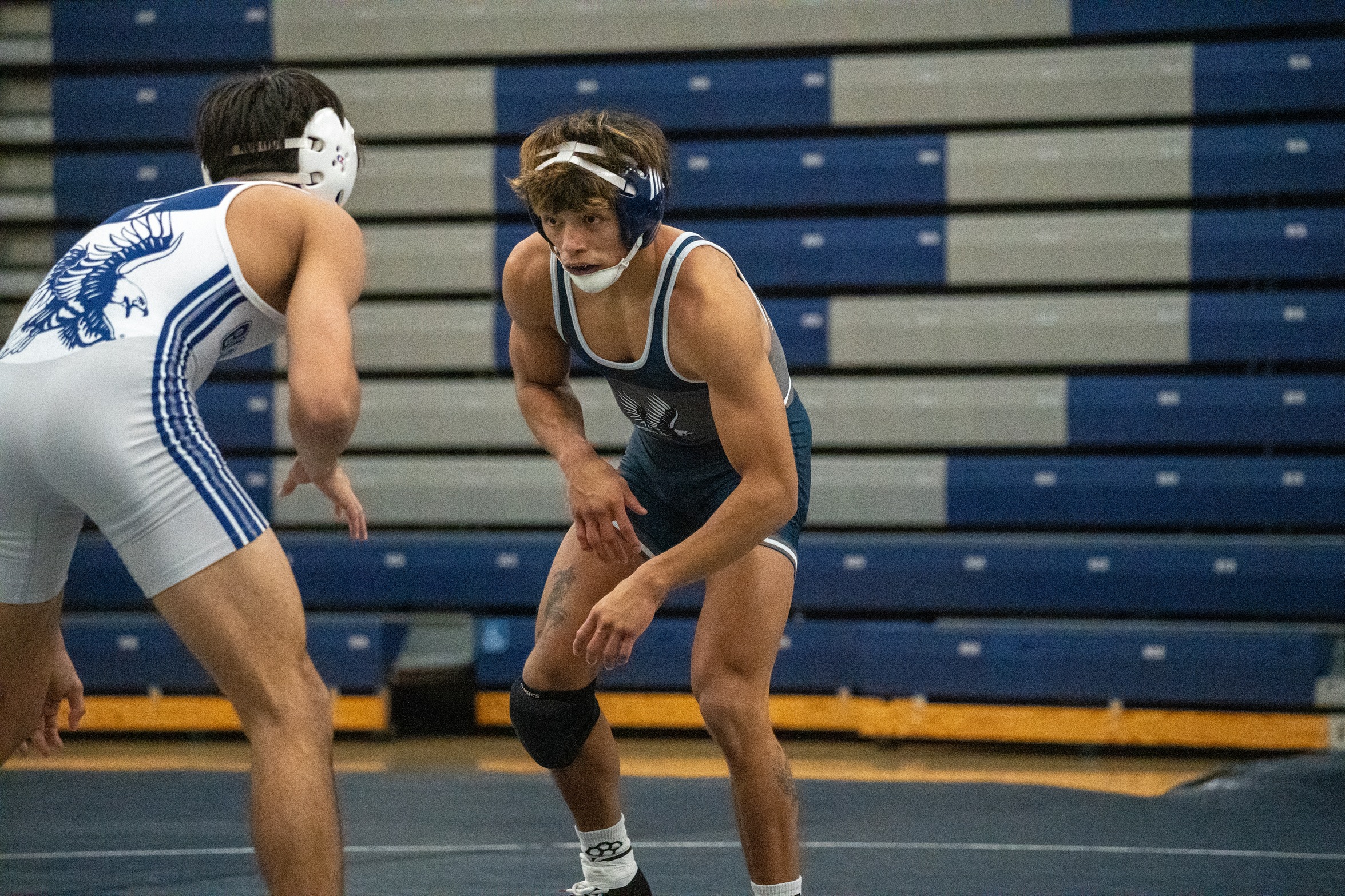 Blue Hawks take down Bismarck State in season opening dual