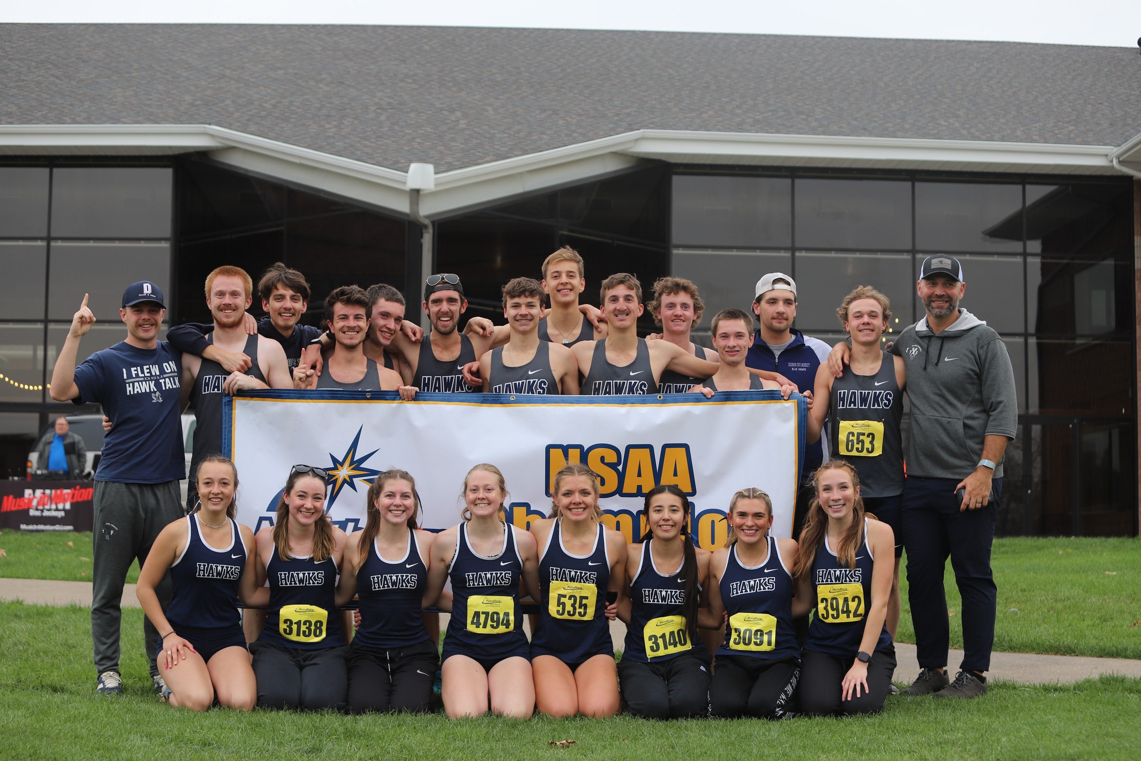 Blue Hawk cross country sweeps North Star Championships