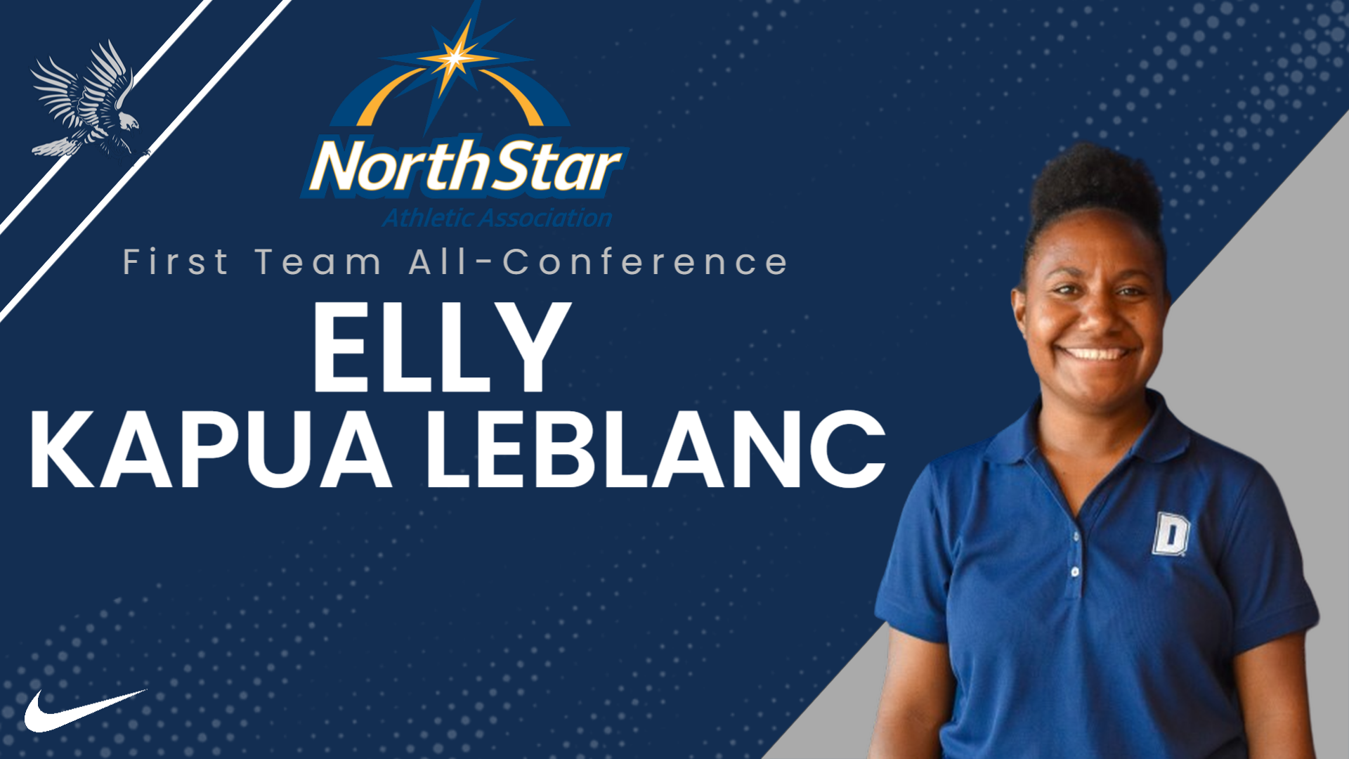 LeBlanc earns first team All-NSAA as Blue Hawks take fifth at conference meet