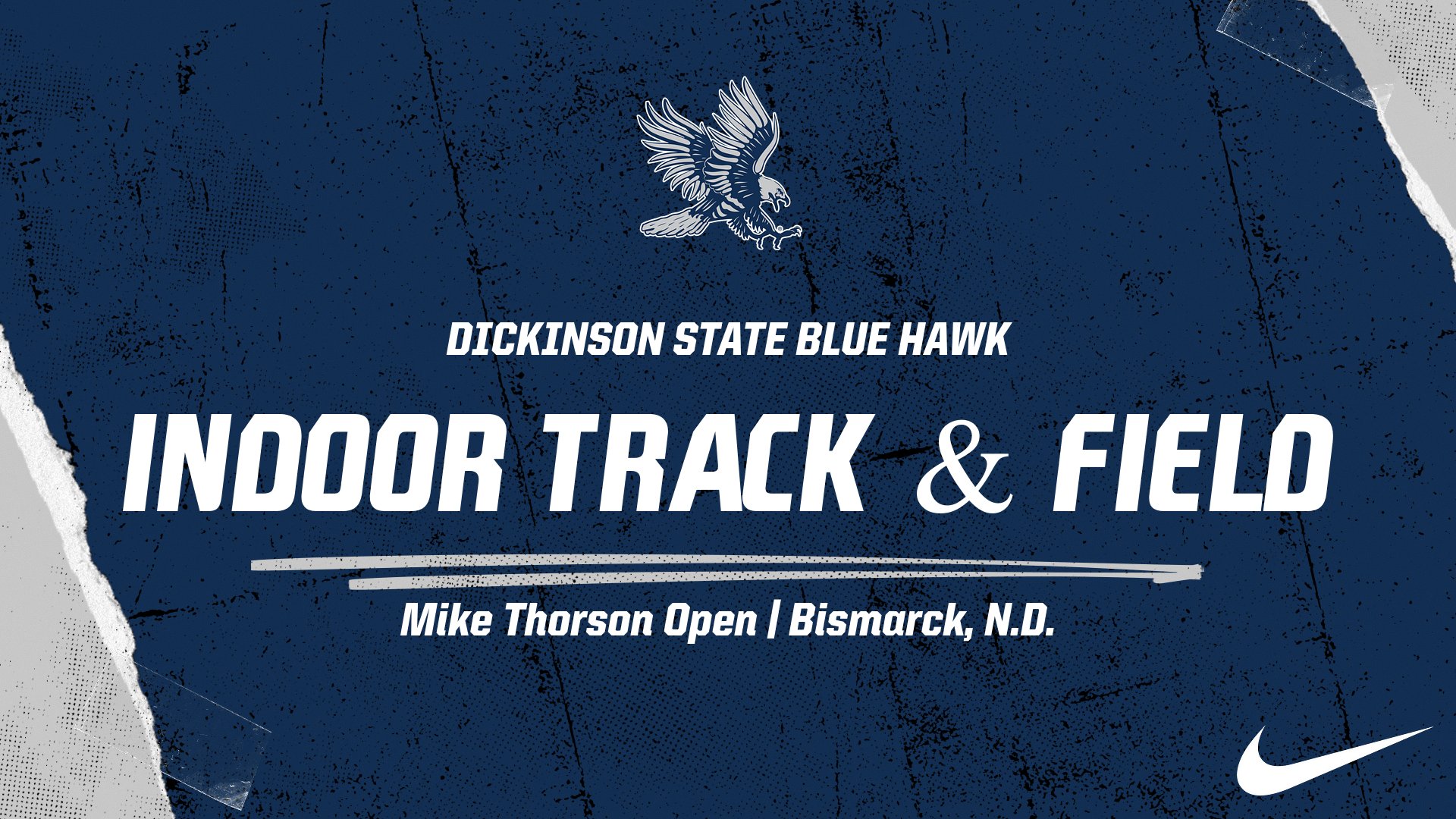 Blue Hawk indoor track opens 2024 at Mike Thorson Open
