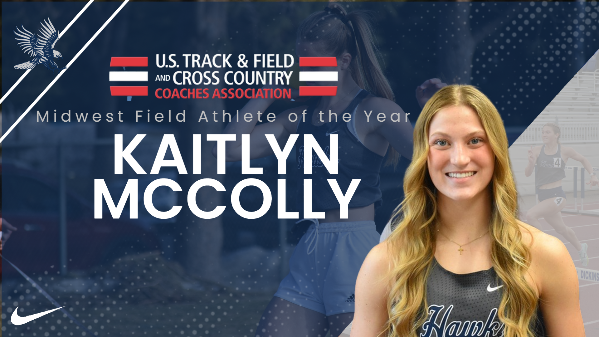 McColly named USTFCCA Midwest Field Athlete of the Year