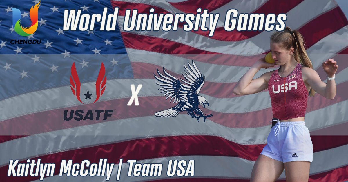 McColly set to represent USA at FISU World University Games