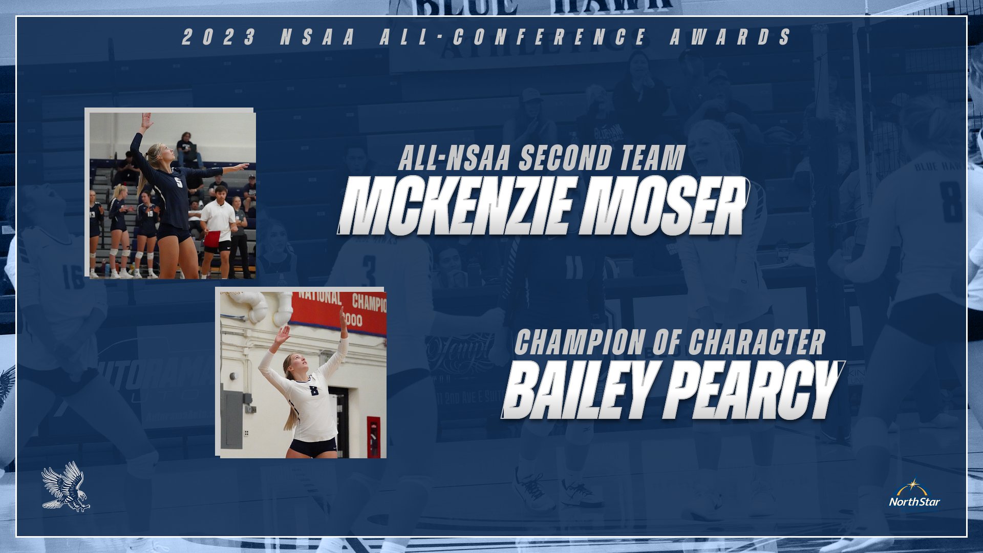 Moser lands second team All-NSAA honors, Pearcy named Champion of Character