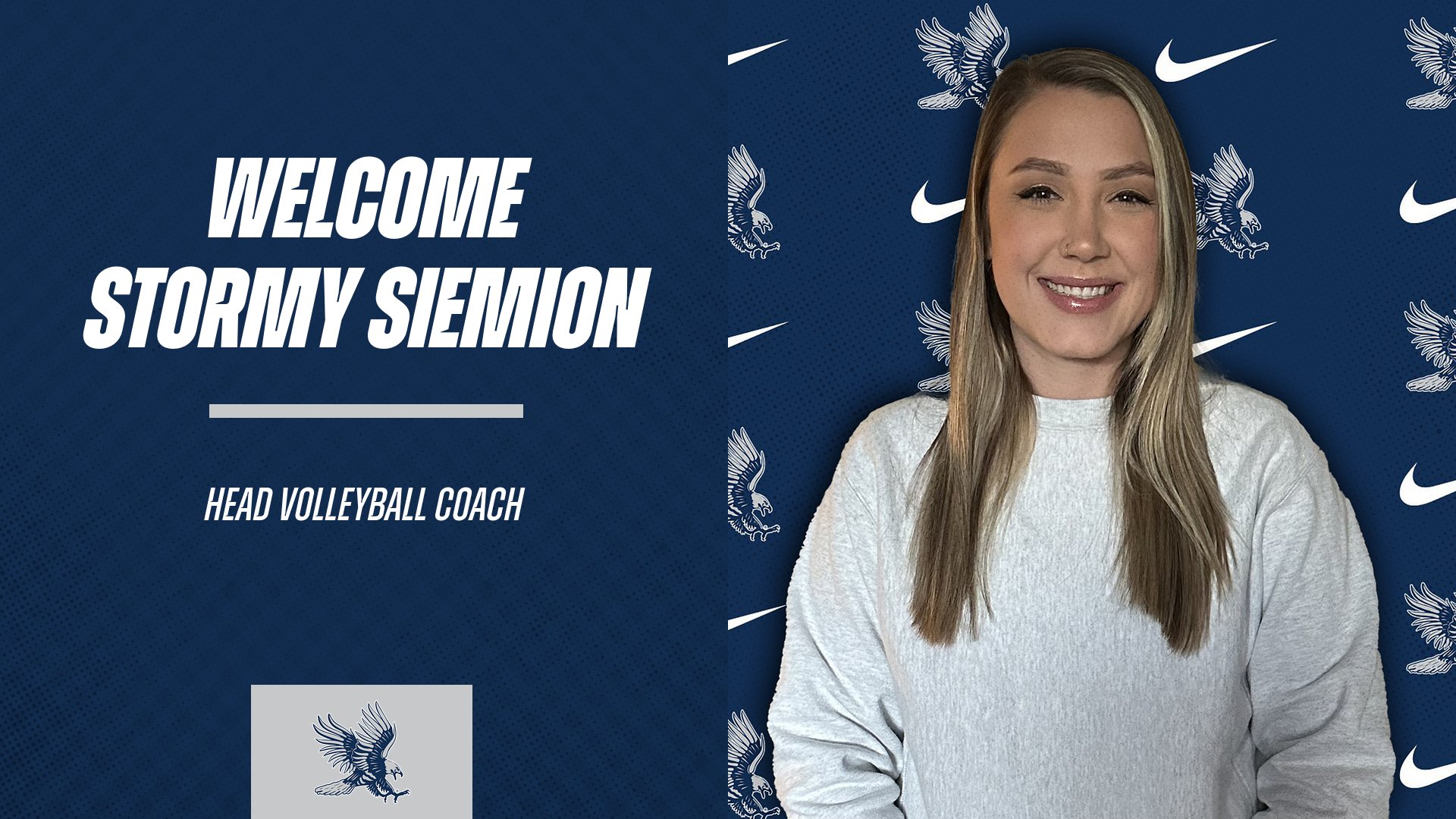 Stormy Siemion named next head coach of Blue Hawk Volleyball